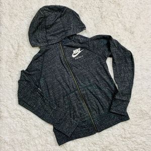 NIKE Girls Zippered Jacket with Hood - Great Style